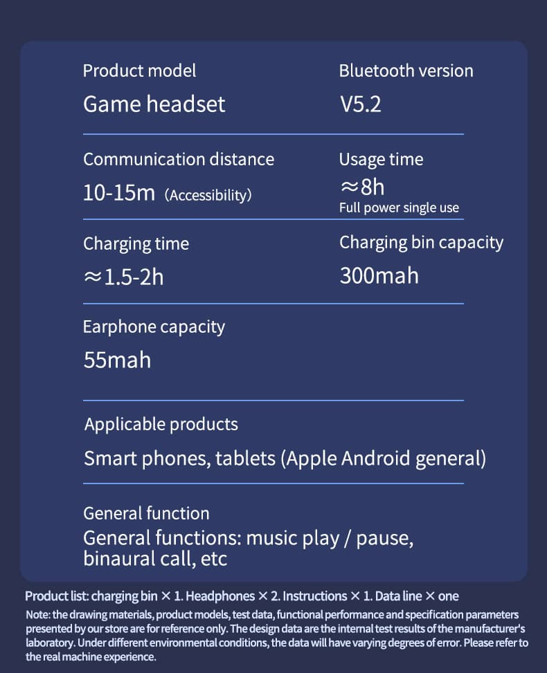 Trådløst gaming-headset - Miniatyr 4