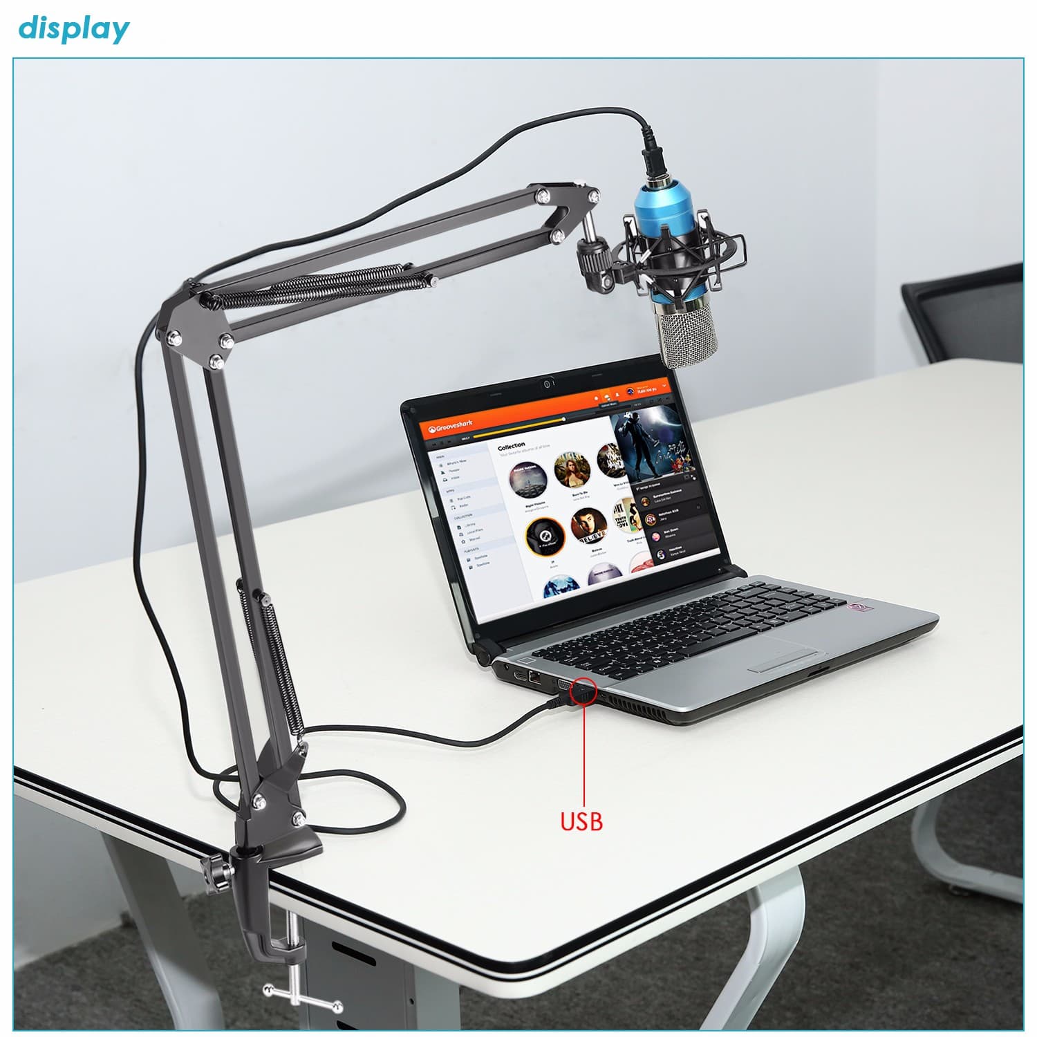 USB kondensatormikrofon - Miniatyr 7