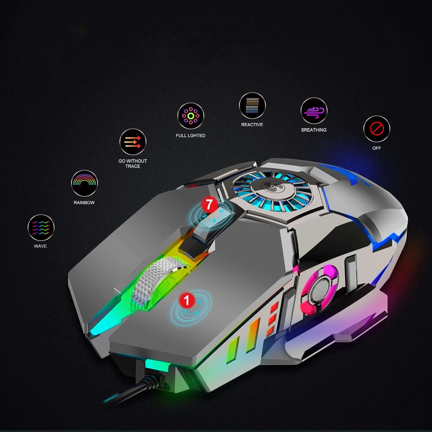 Gaming-mus - Miniatyr 6