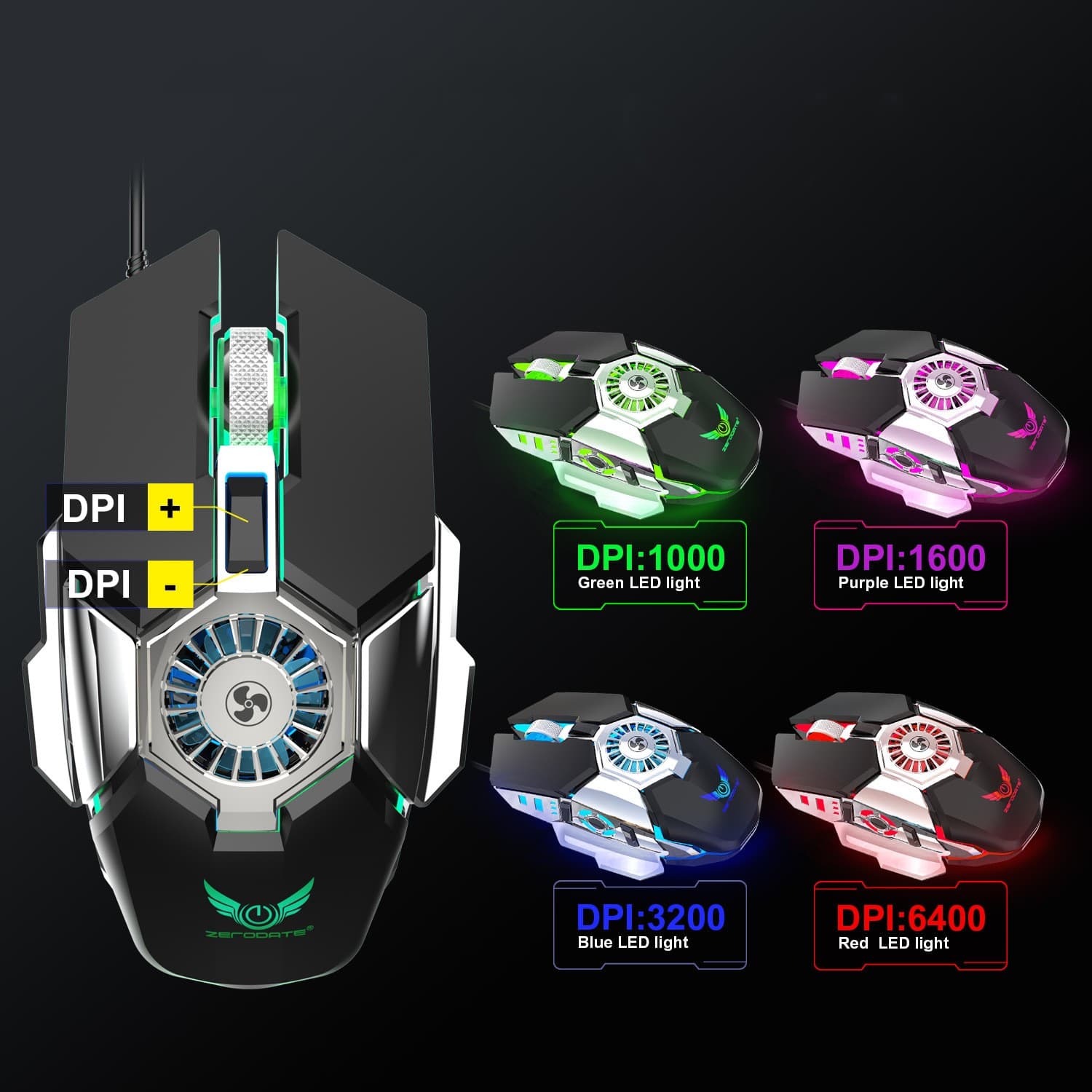 Gaming-mus - Miniatyr 5