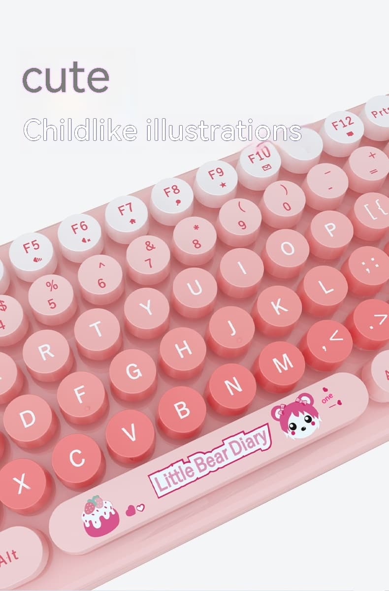 Trådløst Bluetooth-tastatur - Miniatyr 12