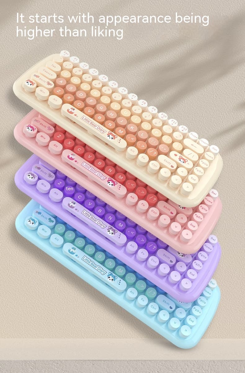 Trådløst Bluetooth-tastatur - Miniatyr 13