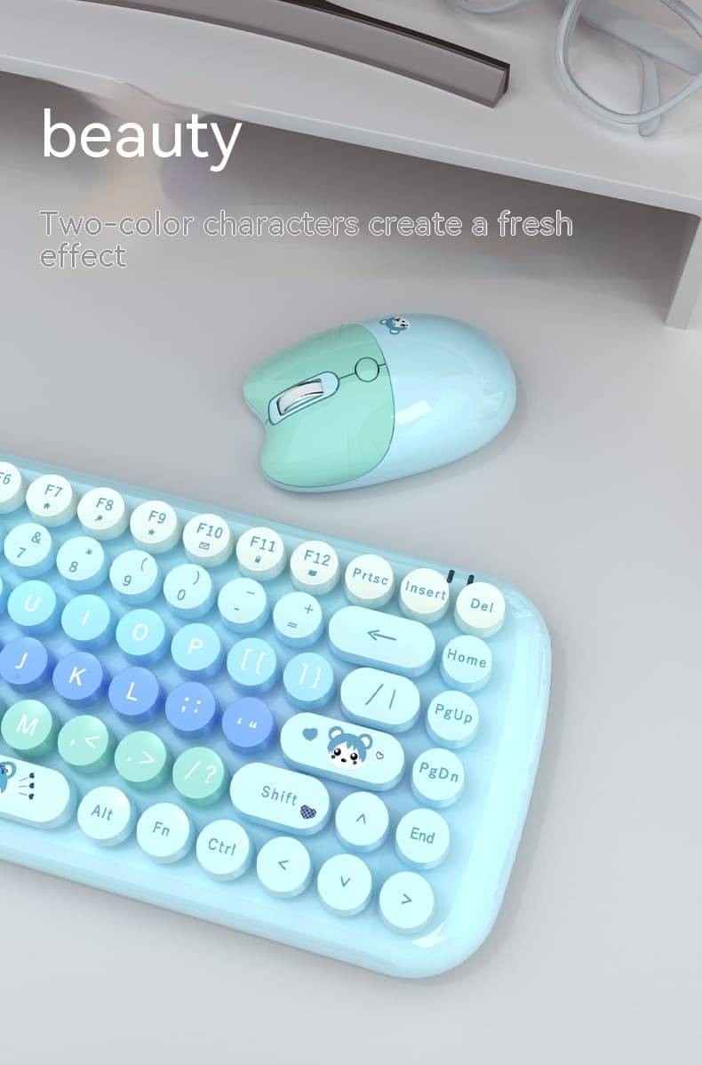 Trådløst Bluetooth-tastatur - Miniatyr 20