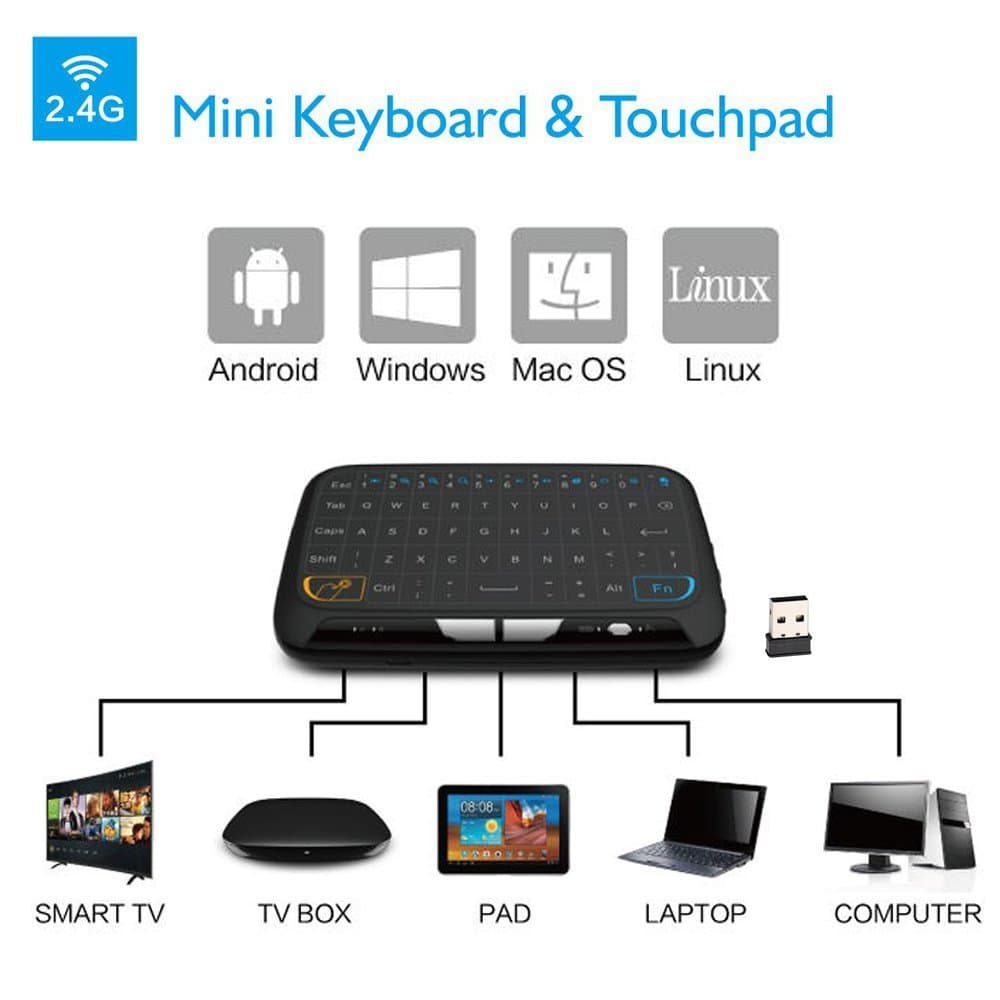 Trådløst Bluetooth-tastatur - Miniatyr 13