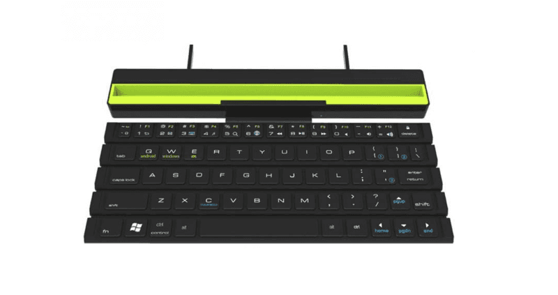 Sammenleggbart Bluetooth-tastatur - Miniatyr 5