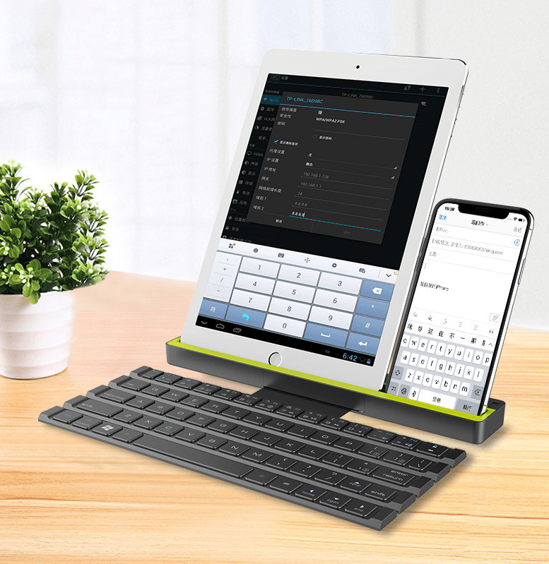 Sammenleggbart Bluetooth-tastatur - Miniatyr 4