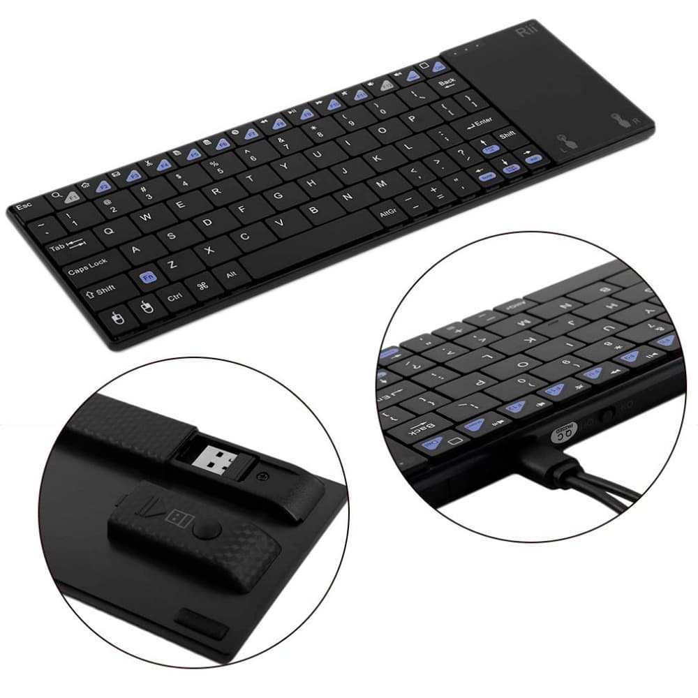 Trådløst Bluetooth-tastatur - Miniatyr 4