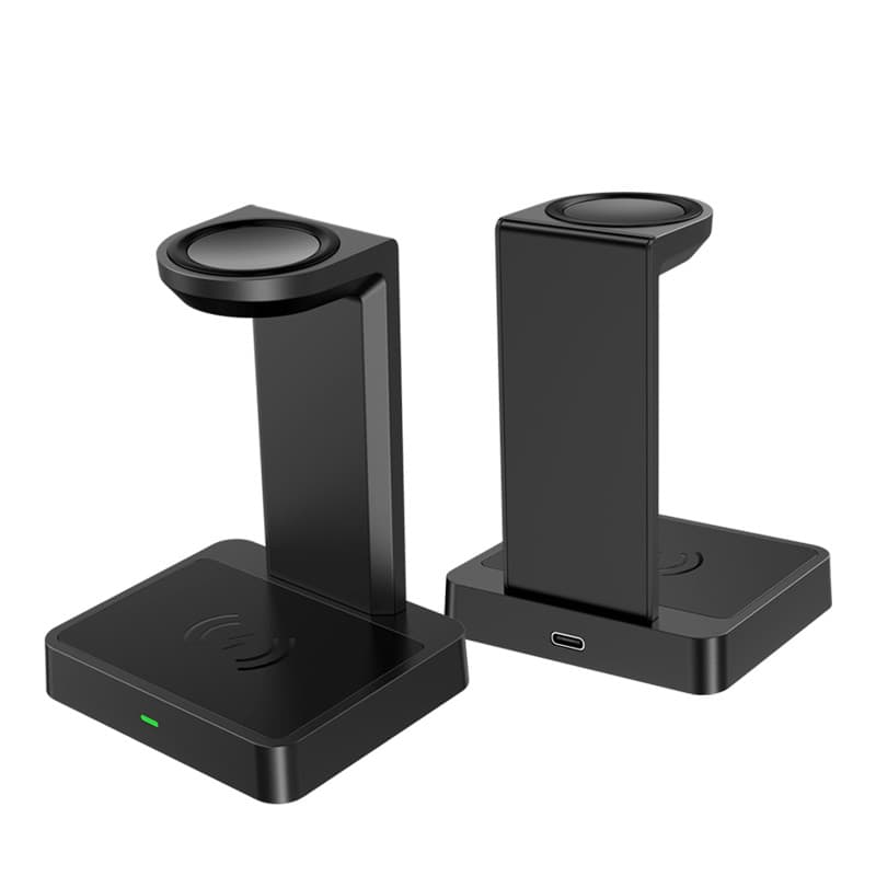 Two-in-one trådløs lading QI lader