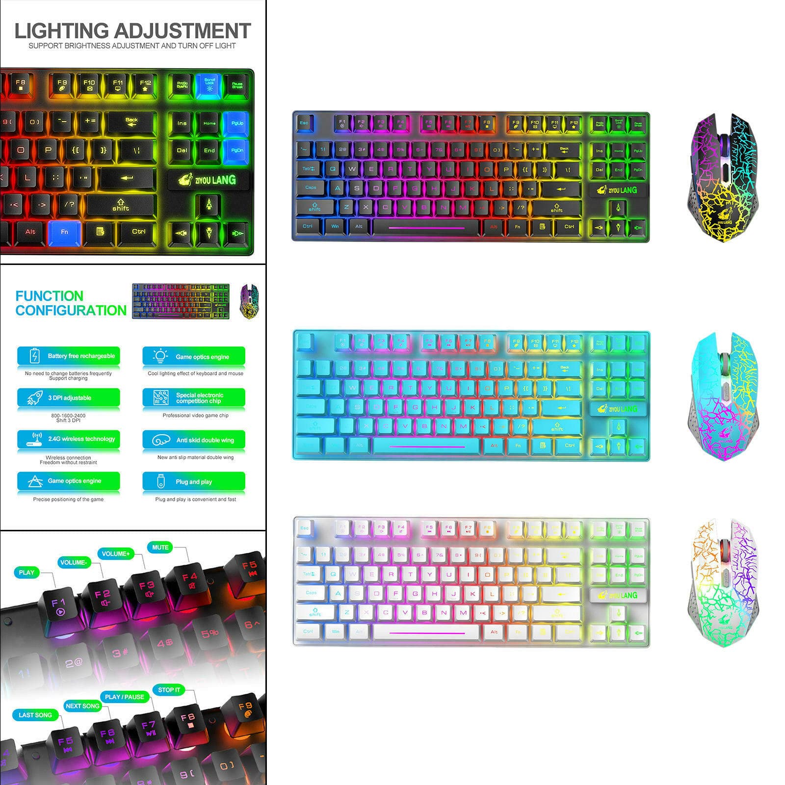 Gaming-tastatur - Miniatyr 3