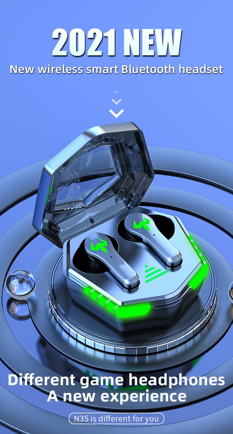 Trådløst gaming-headset - Miniatyr 6