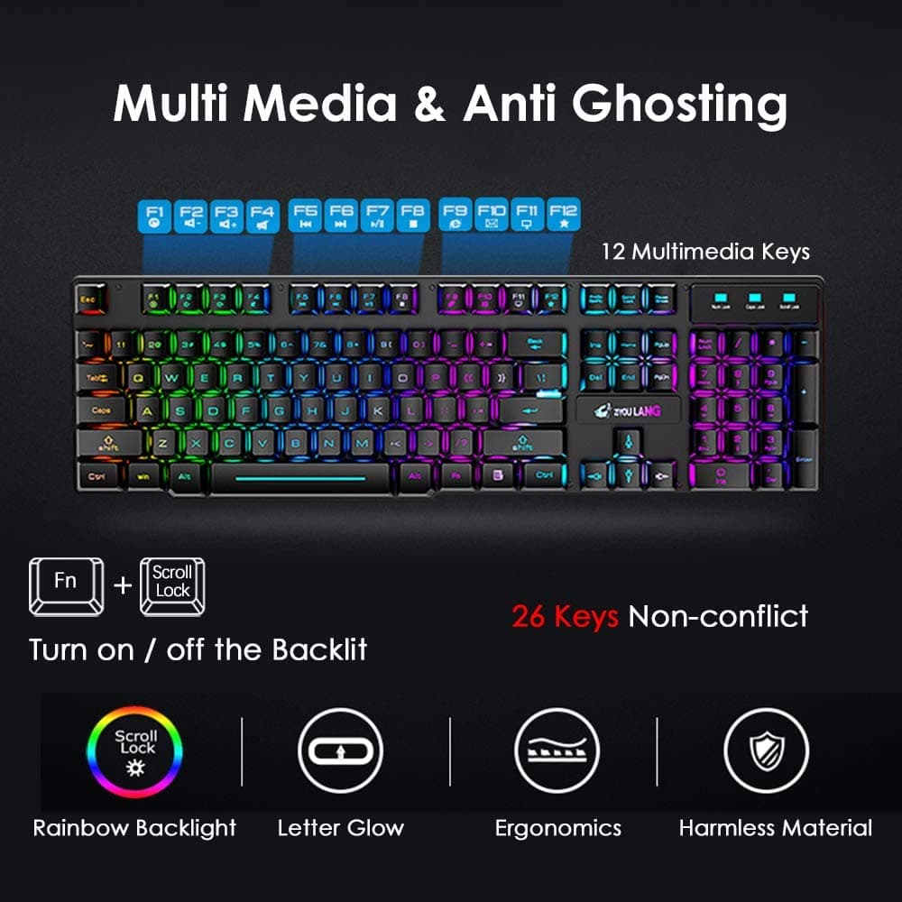 Gaming-tastatur - Miniatyr 2