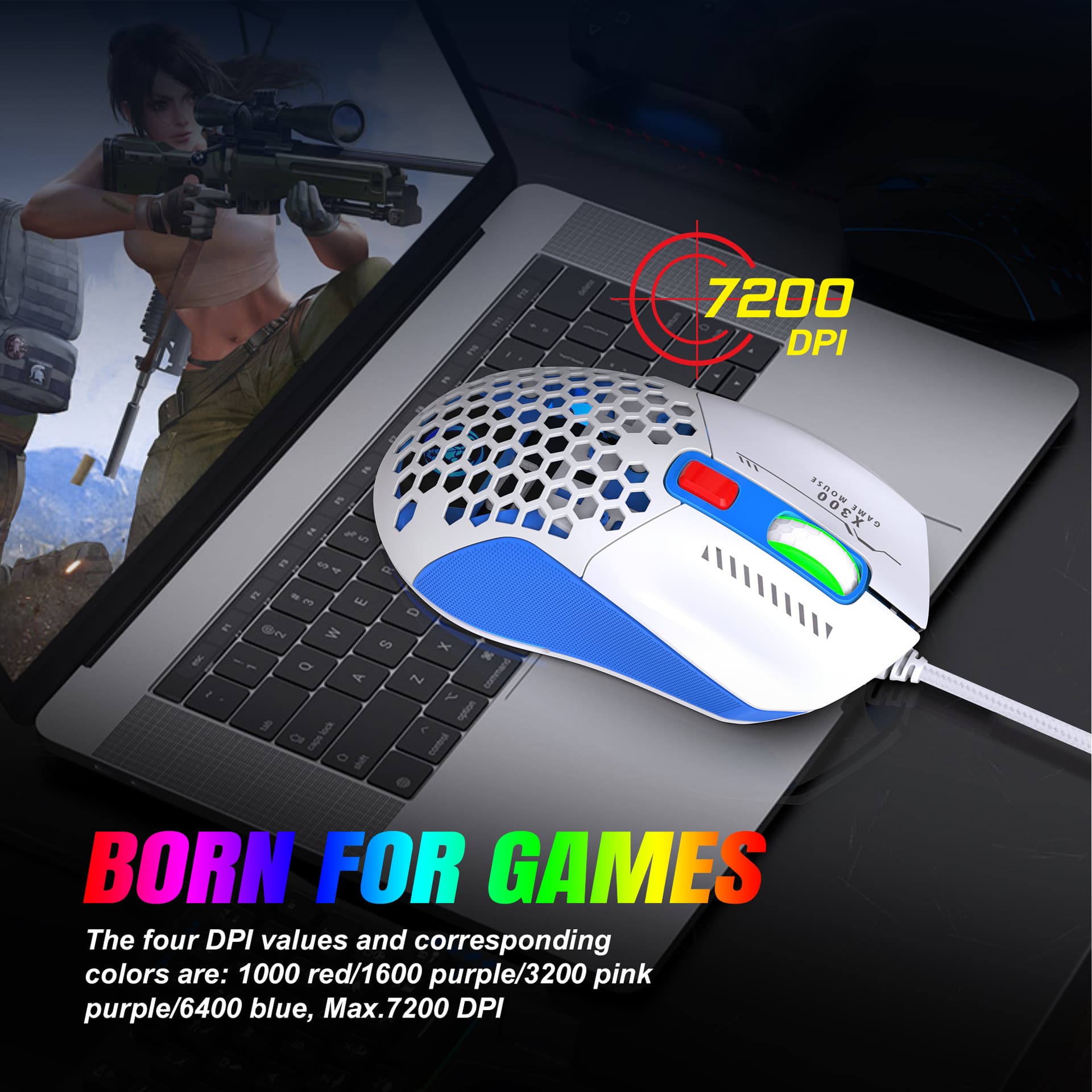Gaming-mus - Miniatyr 11