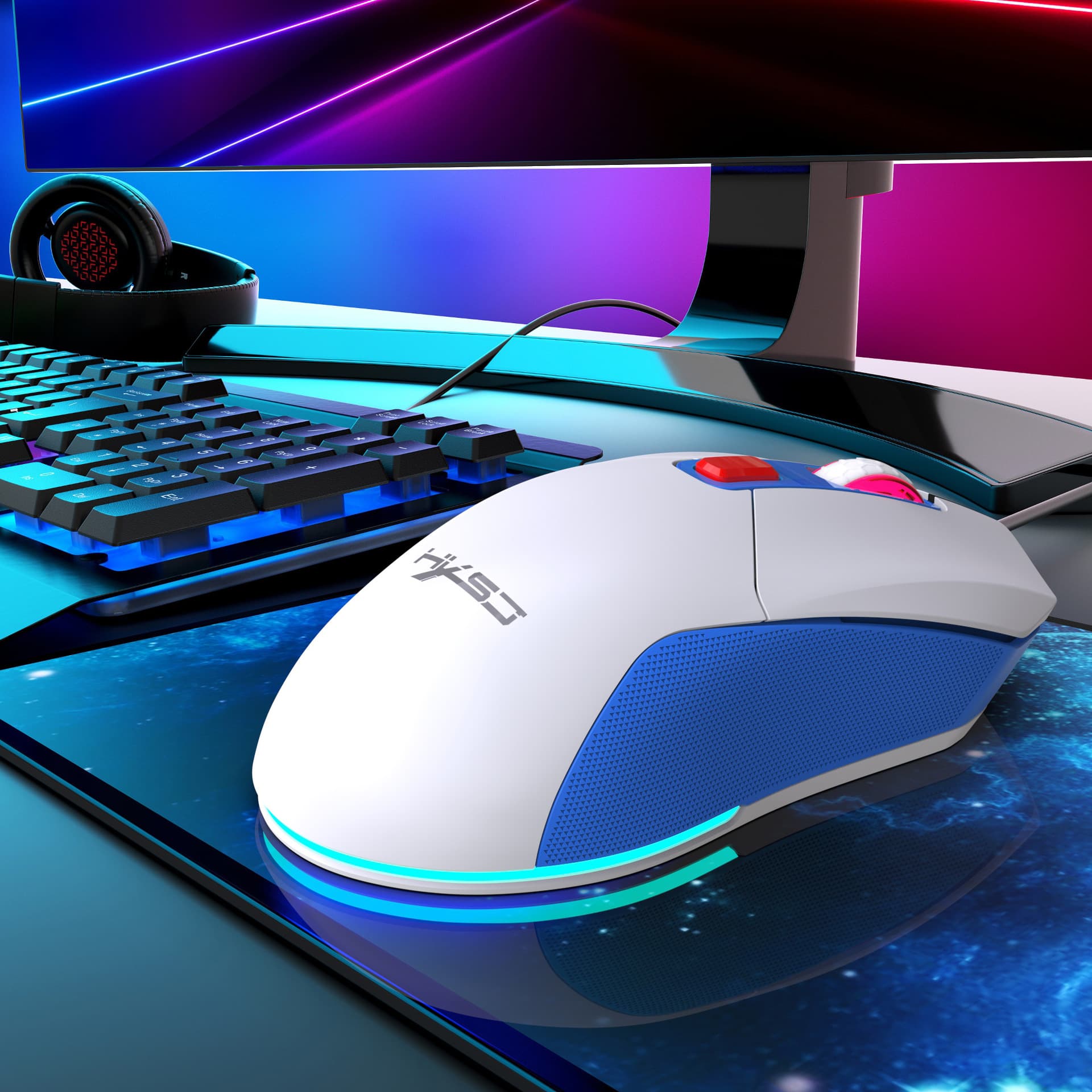 Gaming-mus - Miniatyr 17