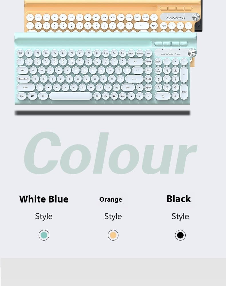 Trådløst Bluetooth-tastatur - Miniatyr 25