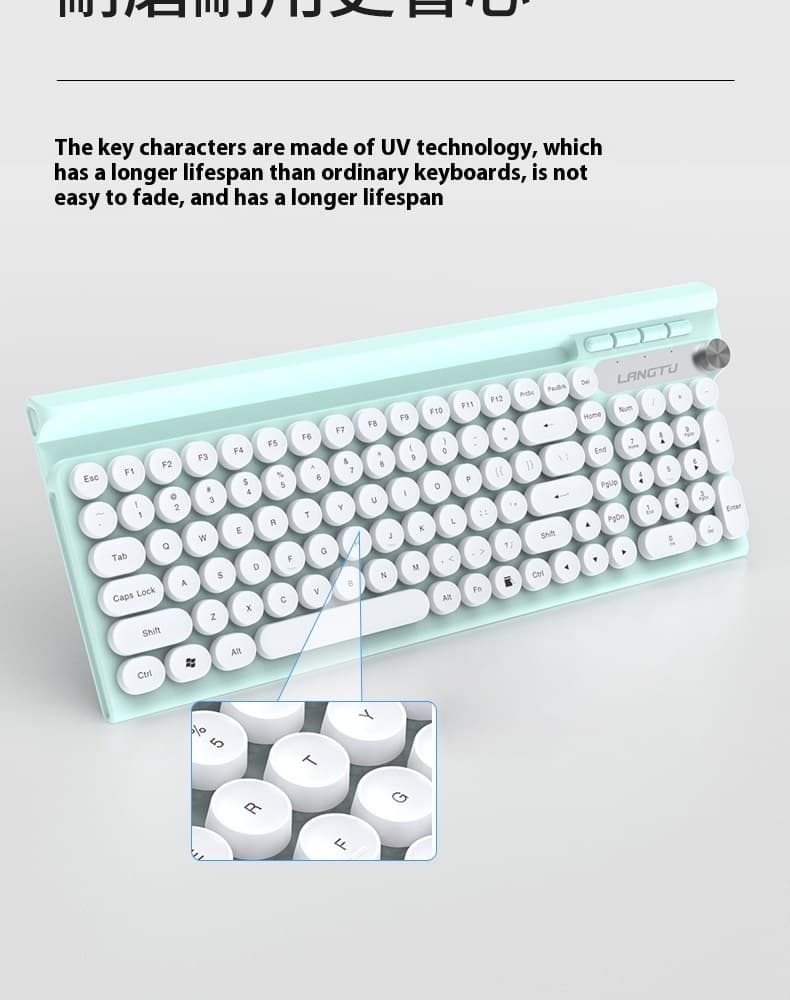 Trådløst Bluetooth-tastatur - Miniatyr 15
