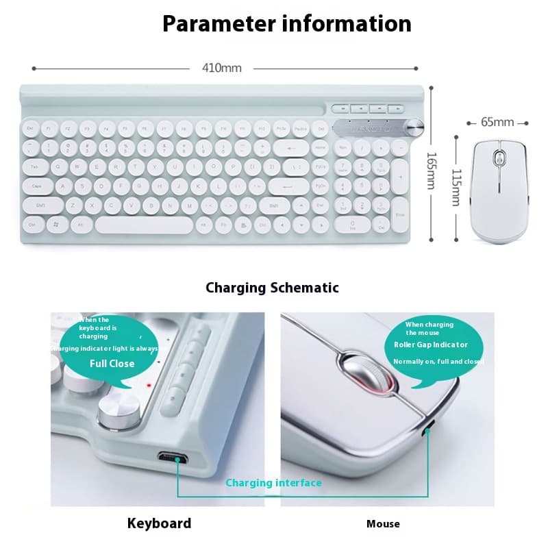 Trådløst Bluetooth-tastatur - Miniatyr 5