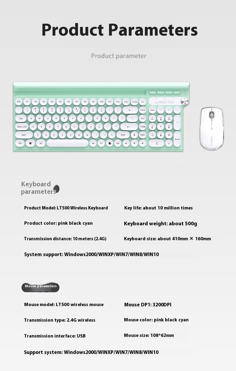 Trådløst Bluetooth-tastatur - Miniatyr 12
