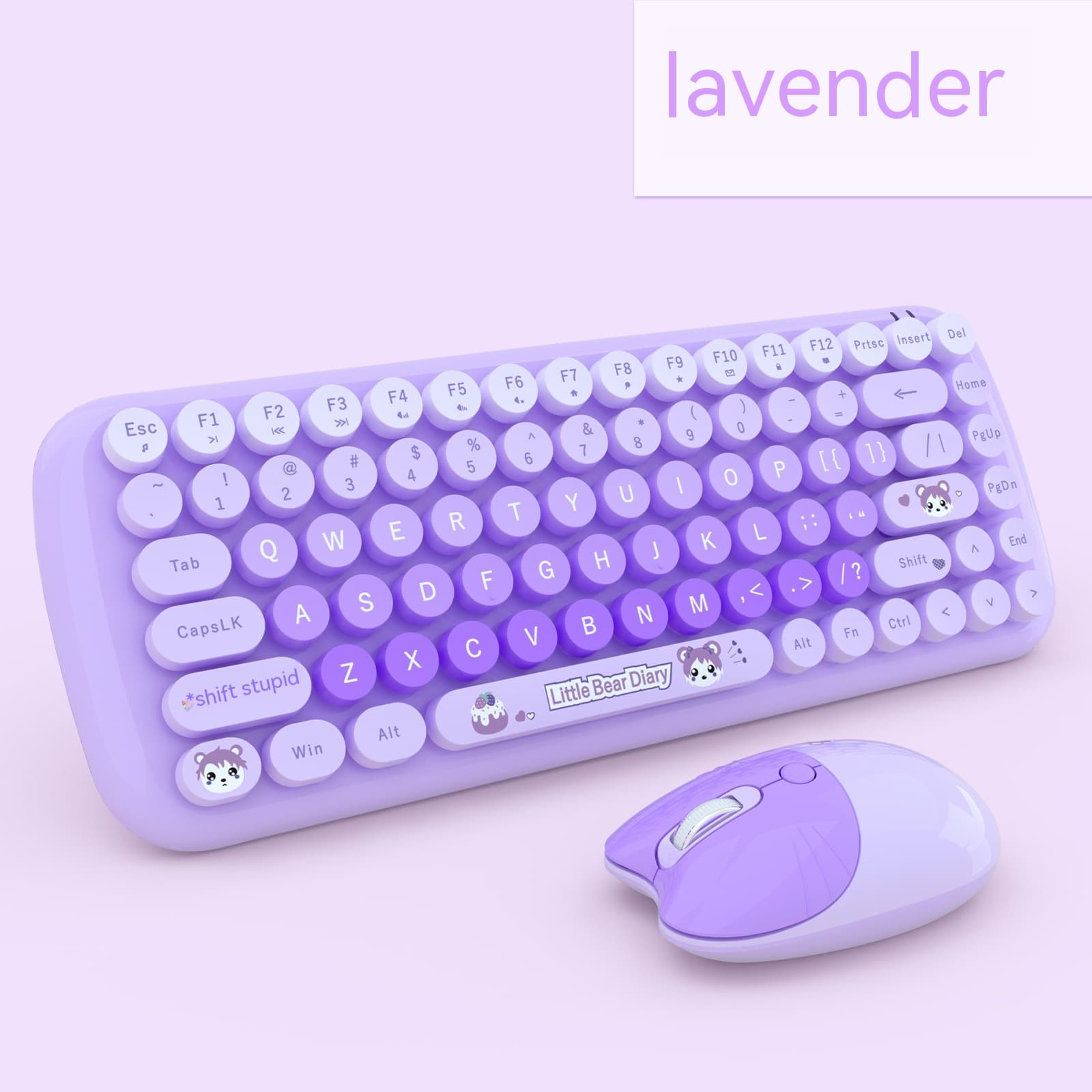 Trådløst Bluetooth-tastatur - Miniatyr 3