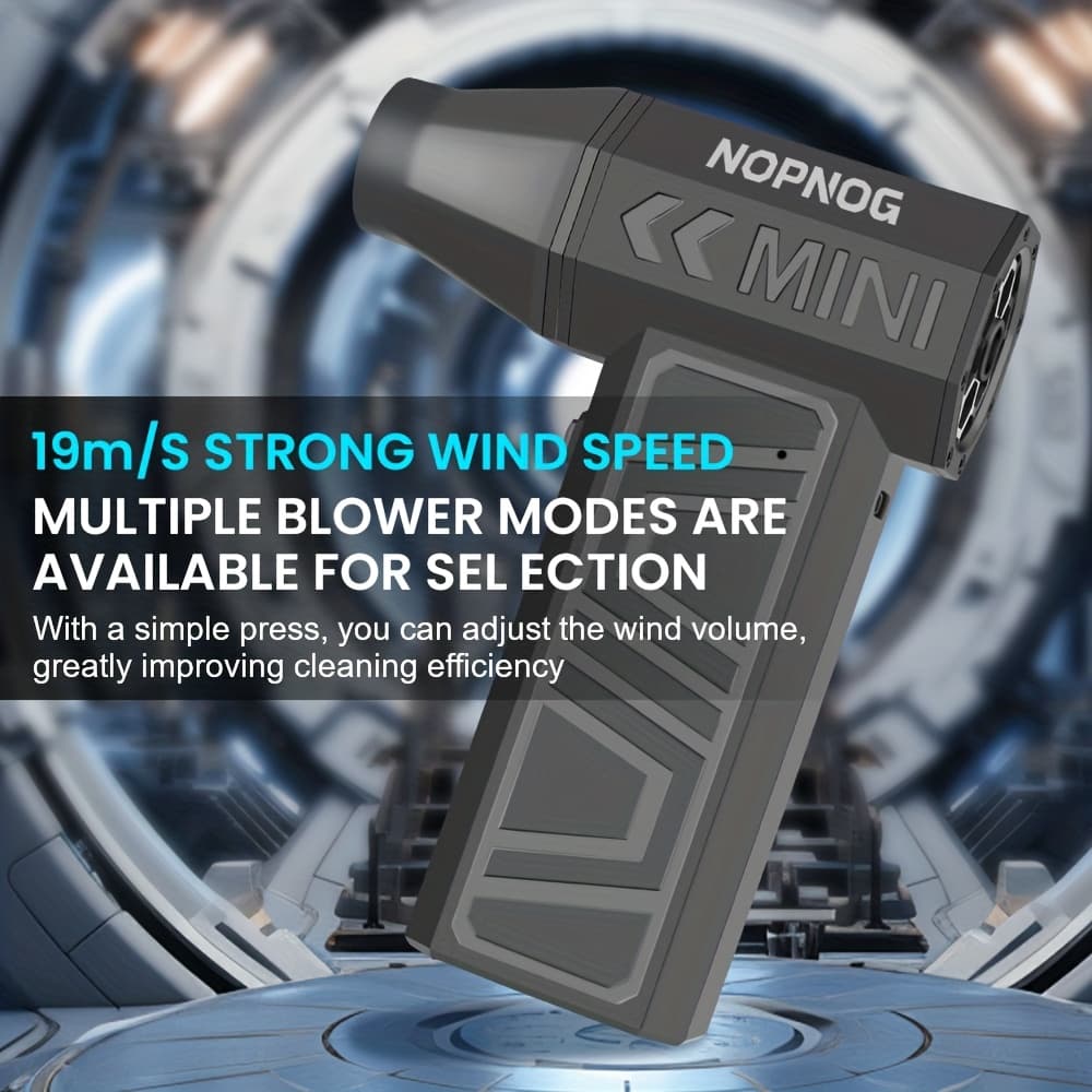 130k Rpm Turbo Blåser Hastighets Justerbar Trådløs Blåser
