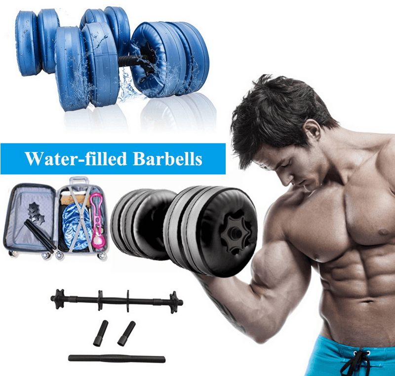 Justerbar 20-25 KG Water-filled Dumbbell til Men Home